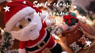 Santa Claus Papá Noel AMIGURUMI Parte 2 [upl. by Recnal]