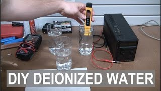 DIY Deionized Water  ElementalMaker [upl. by Ezara352]