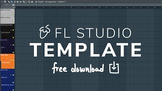 My FL Studio Template  The Best Way To Start A Project [upl. by Darrelle]