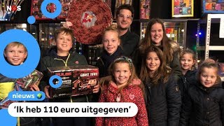 Kinderen kopen vuurwerk voor Oud en Nieuw 🧨✨ [upl. by Aluk]