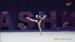 SALOS Anastasiia BLR BALL  3195  Grand Prix Uzbekistan [upl. by Desdemona585]