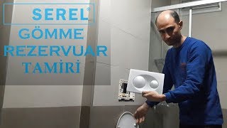 SEREL GÖMME REZERVUAR SİFON SU KAÇIRIYOR TAMİRİ NASIL YAPILIR [upl. by Ecyob791]