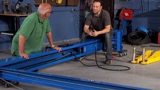 How to Install a Vehicle Lift Part 2 [upl. by Ramedlav192]