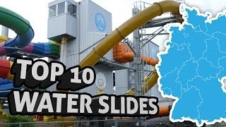 TOP10 Die extremsten Wasserrutschen Deutschlands  Germanys most extreme water slides [upl. by Hahsi]