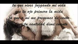 Jenni Rivera La Primera Piedra Letra [upl. by Tiffi]