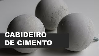 DIY  CABIDEIRO DE CIMENTO  FAÇA E VENDA MUITO FÁCIL DE FAZER [upl. by Annabelle]