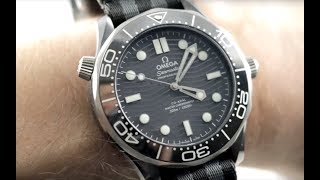 2019 Omega Seamaster Diver 300M Black Ceramic 21092442001001 Omega Watch Review [upl. by Rohn897]