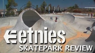 Skatepark Review etnies Skatepark  Lake Forest California [upl. by Juna]