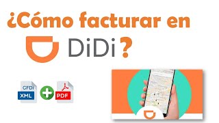 ¿Como Facturar en DiDi [upl. by Harbour]