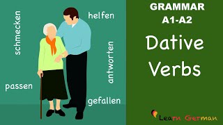 Learn German  German Grammar  Dative verbs  Verben mit Dativ  A1 [upl. by Sanjay]