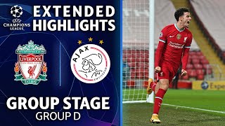 Liverpool vs Ajax Extended Highlights  UCL on CBS Sports [upl. by Joaquin]