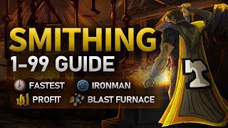 OSRS 199 Smithing Guide [upl. by Madlen619]