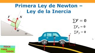 Primera Ley de Newton  Las Leyes de Newton [upl. by Stila]