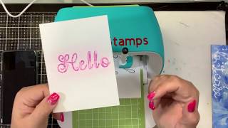 Using the Cricut Joy pens [upl. by Yerak]