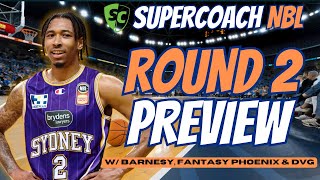 NBL SUPERCOACH  ROUND 2 PREVIEW [upl. by Ordway]