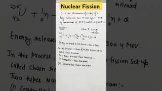 Nuclear Fission  Nuclei class 12 [upl. by Reisinger]