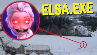 Drone Catches ELSAEXE From FROZEN 2 IN REAL LIFE ELSAEXE CAME AFTER US [upl. by Miguela354]