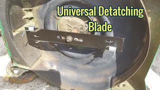 Universal Dethatching Blade from Home Depot Power Care [upl. by Zawde]