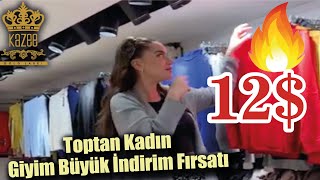 Toptan Kadın Giyim Büyük İndirim Fırsatı  KAZEE [upl. by Alrick916]