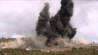 RAF Tornado GR4  Laserguided Bomb Drop [upl. by Adnac961]