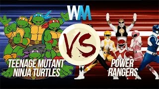 Teenage Mutant Ninja Turtles Vs Power Rangers [upl. by Reiter]