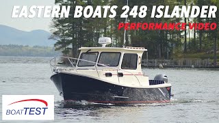 Eastern Boats 248 Islander 2021  Test Video by BoatTESTcom [upl. by Mikeb251]