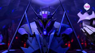 Megatrons Favorite SongTransformers Prime Takeover Promo  The Hub [upl. by Pasia]