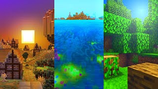 3 Best Shaders for Low End Devices No LAG  Bedrock Edition [upl. by Ailecra]