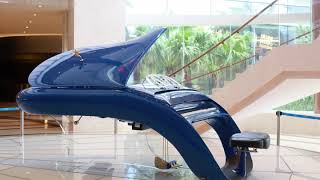 Blue Schimmel Pegasus Grand Piano  Schimmel Art Collection [upl. by Ziana]