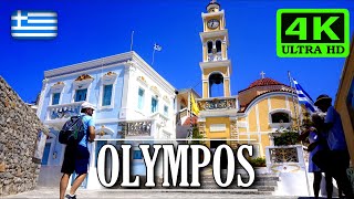 OLYMPOS Όλυμπος Karpathos Greece ► Traditional Spirit in【4K】 [upl. by Lukas]