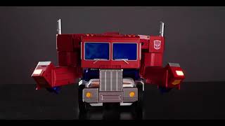 TRANSFORMERS AutoConverting Optimus Prime Built by Robosen [upl. by Ayoral]