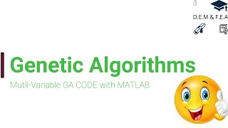 Genetic Algorithm Optimization of equations with multiple variables using MATLAB Optimisation [upl. by Ahseenyt105]