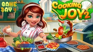 Cooking Joy 2THE BEGINNINGPart 1  levels 1 to 7 [upl. by Assilym]