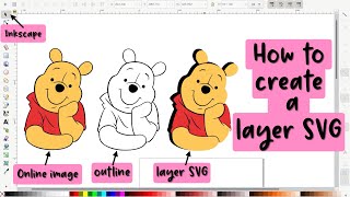 How to create a layer SVG with Inkscape [upl. by Schreibman435]