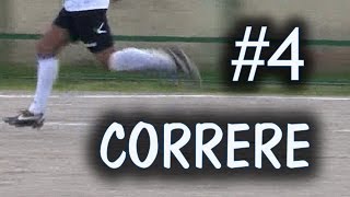 CALCIO  CORRERE CON E SENZA PALLA  FONDAMENTALE 4 [upl. by Sanders]