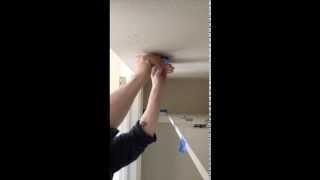 How To Install A Junction Box For A Light Fixture [upl. by Mychael]