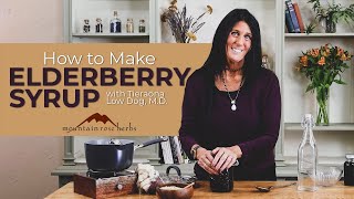 How to Make Elderberry Syrup amp Pro Tips Tieraona Low Dog MD [upl. by Swarts698]