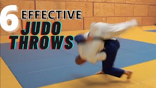 6 Effective Judo Throws  Our Favourite Techniques [upl. by Canice]