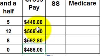 Payroll in Excel [upl. by Cinnamon]