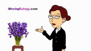 Funeral Poem quotWhen I Am Gonequot  How To Write and Deliver A Eulogy Speech [upl. by Yenahpets]