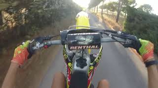 Suzuki rmz 250 testPURE SOUND [upl. by Ayrotal]