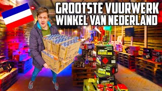 GROOTSTE VUURWERK WINKEL Vuurwerk Kopen [upl. by Llezom]