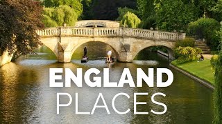 10 Best Places to Visit in England  Travel Video [upl. by Hertha]