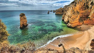 Algarve Beach Portugal  Best Travel Destination [upl. by Hgielhsa460]