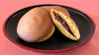 How to Make Dorayaki Japanese Red Bean Pancake Recipe with Nutella  OCHIKERON [upl. by Hussar41]