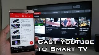 How to Cast YouTube to Smart TV [upl. by Delora699]