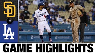 Padres vs Dodgers Game Highlights 42321  MLB Highlights [upl. by Gregor331]