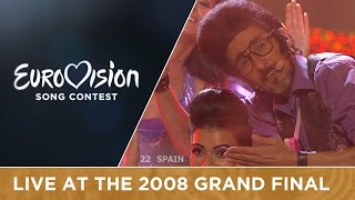 Rodolfo Chikilicuatre  Baila El Chiki Chiki  Spain 🇪🇸  Grand Final  Eurovision 2008 [upl. by Kendall545]