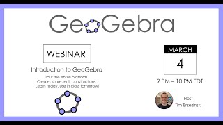 Introduction to GeoGebra [upl. by Onairotciv]