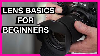 LENS BASICS  A Beginners Guide to Camera Lenses  Photography Tips and Tutorial [upl. by Amathiste]